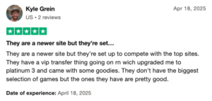 Trustpilot Review for Bitsler.io 1